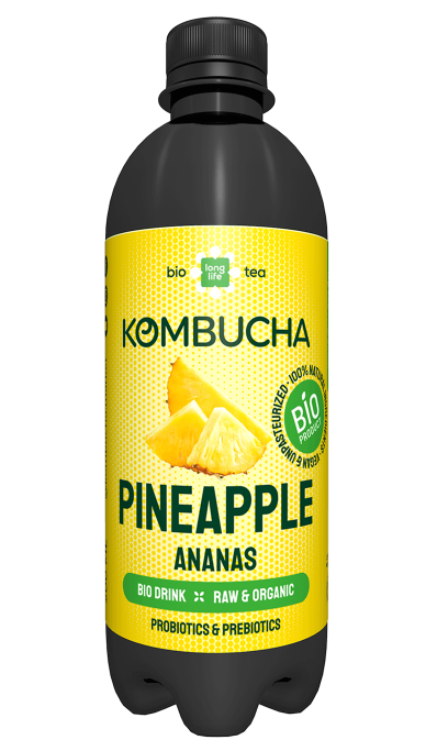 LONG LIFE BIO Kombucha Ananas 0.5l