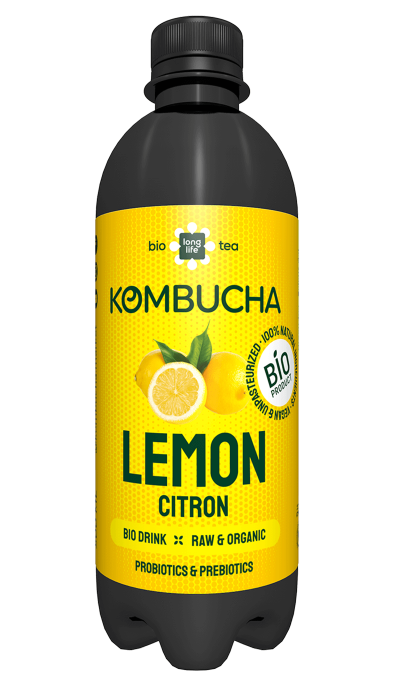 LONG LIFE BIO Kombucha Citron 0.5l